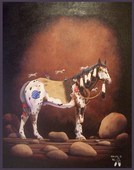 McDonald Indian Horse acrylic